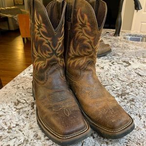 Men’s Justin western boot (size 9EE) 10.5 standard